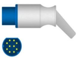 Senzor SpO2 3m CORERAY compatibil Siemens Draeger Sirecust 700 10 pini [2]