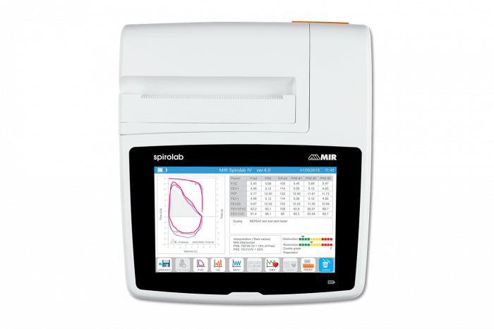 Spirometrul clinic Spirolab New Spirolab IV [9]