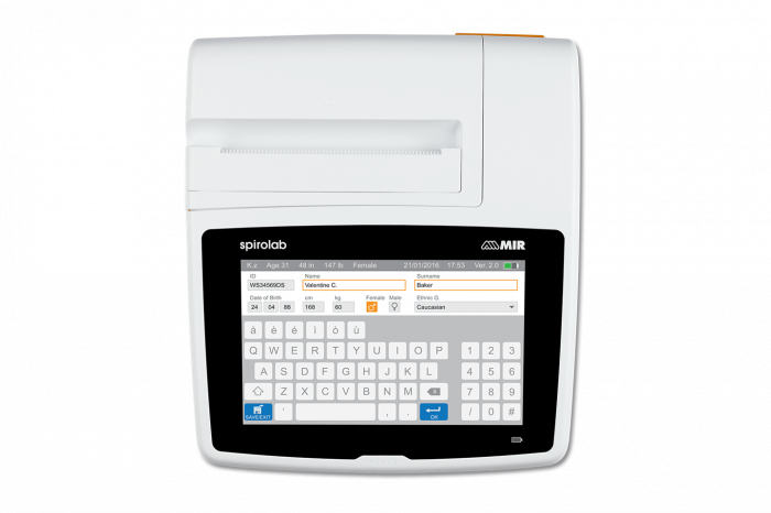 Spirometrul clinic Spirolab New Spirolab IV [7]