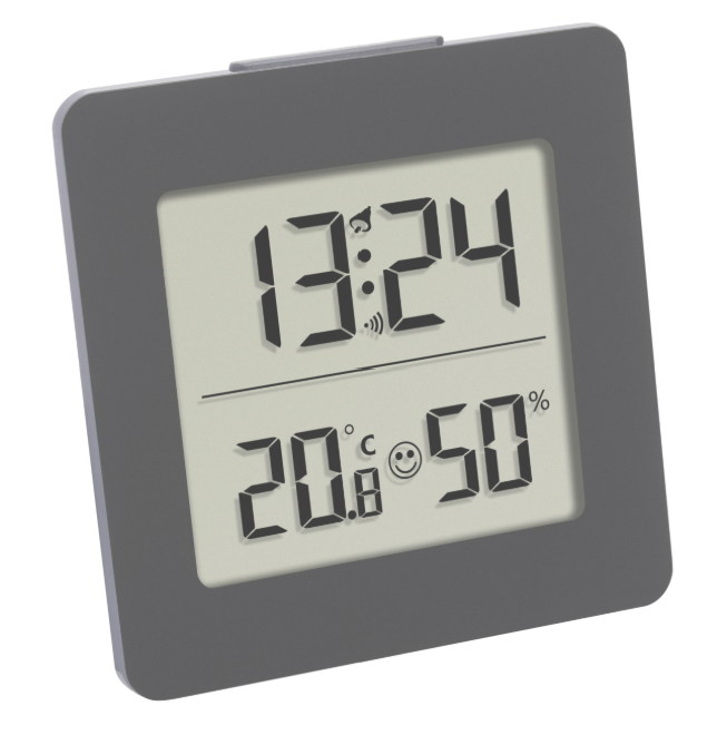 Termohigrometru digital interior cu afisare ora si zona de confort certificat etalonare BRML [3]