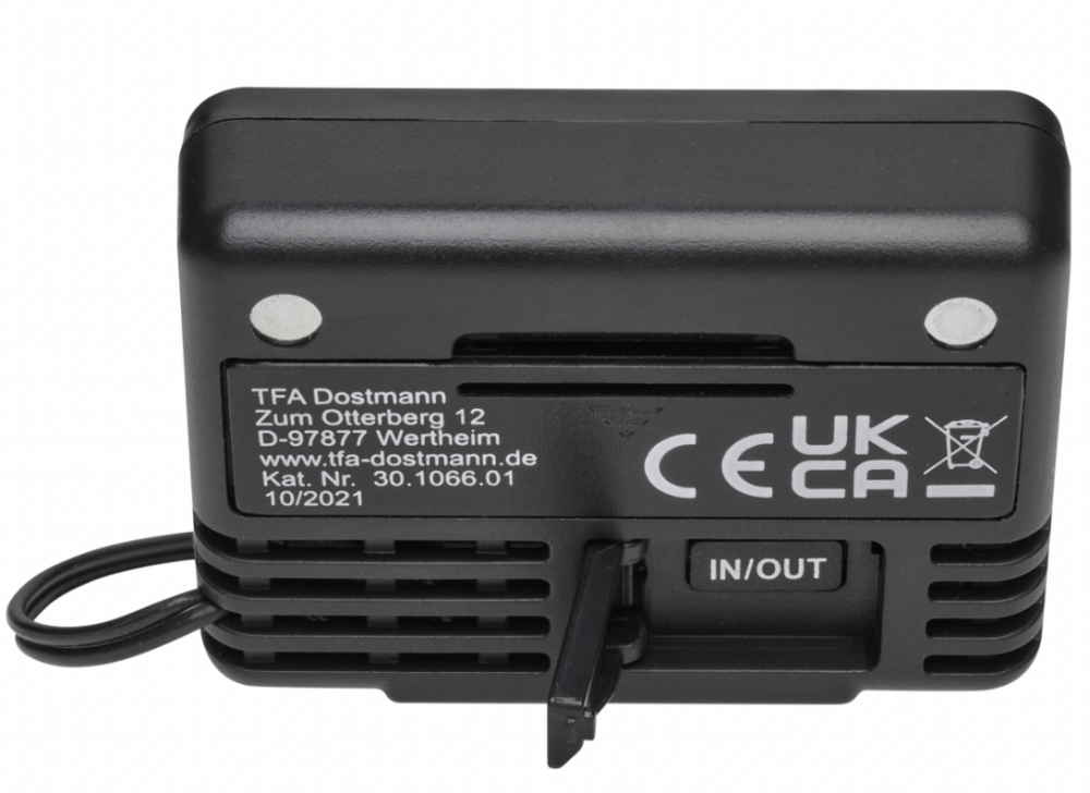 Termometru electronic interior-exterior cu sondă calibrată și certificat metrologic [2]