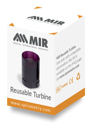 Turbina reutilizabila pentru spirometre MIR [3]