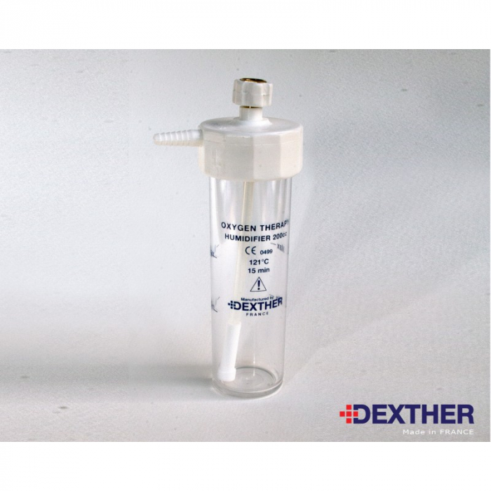 Vas umidificator / barbotor autoclavabil la 121 °C - Dexther [1]