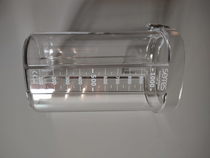 Recipient colector reutilizabil, pentru sacii colectori de secretii de 1L, cu capac Oval. [3]