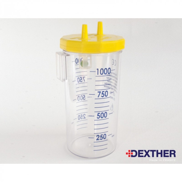 Vas colector secretii 1.000ml (1L) reutilizabil Dexther [1]
