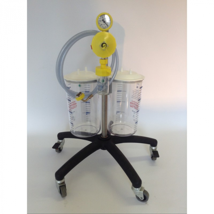 Vas colector secretii 4.000ml (4L) reutilizabil, capac presurizat - DEXTHER [8]