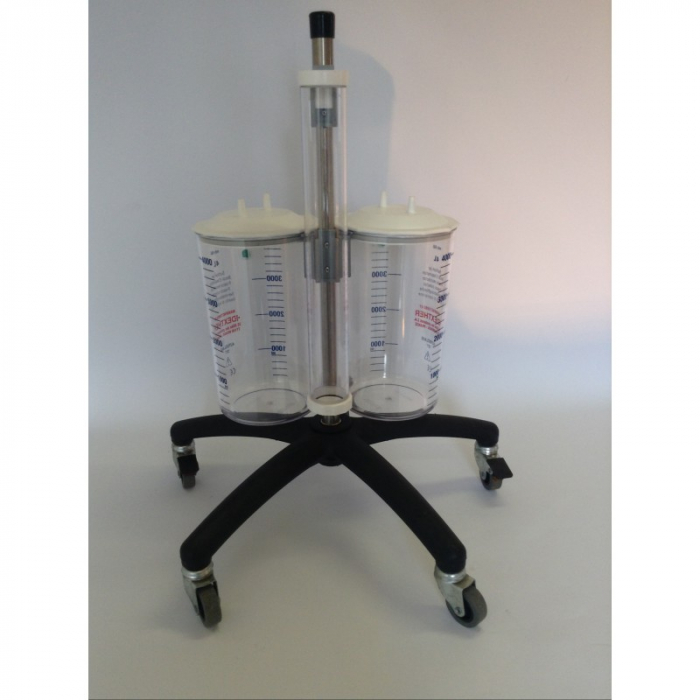 Vas colector secretii 4.000ml (4L) reutilizabil, capac presurizat - DEXTHER [9]