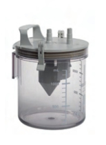 Vas colectare secreții 1L din policarbonat transparent / Vas colectare secreții 1,75L din polisulfonă transparent [2]