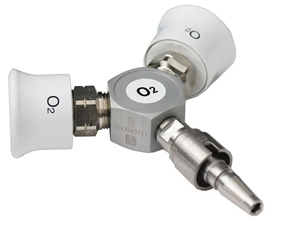 Conector si Distribuitor Y pentru Oxigen medicinal, standard DIN [3]
