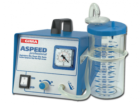 Aspiratie secretii - Aspirator chirurgical pentru secretii - ASPEED Professional cu pompa dubla