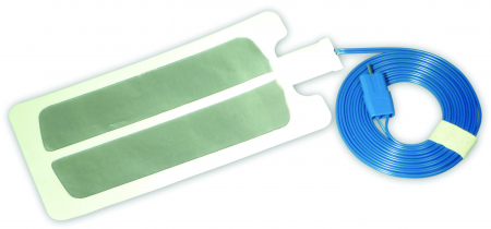 Medical - Placa neutra bipolara de unica folosinta pentru electrochirurgie cu conector Valleylab tip REM, cablu 300 cm