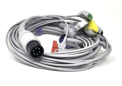 Promotii - Cablu ECG EKG 5 Fire 6 Pini Mufa Rotunda Clește SINO-K