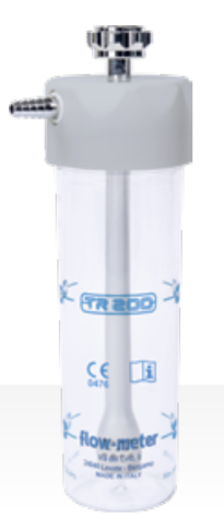 Console ATI si UPU - Borcan barbotor / Vas umidificator pentru oxigenare TR 200