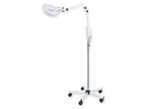 Lampi examinare - Lampa diagnostic cu lupa - LED Gimanord Magnifying cu stativ mobil. Lupa 3 x Dioptrii.