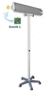 Lampa UV bactericida, pe stativ mobil, cu radiatie directa, functionare in absenta personalului [1]