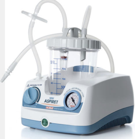 Tevi cupru si accesorii - Aspirator chirurgical pentru secretii 15L/min- New Aspiret