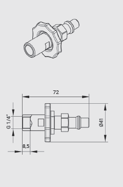 Aspirator Vacuum 0-1000 mbar cuplă DIN | Profesional [2]
