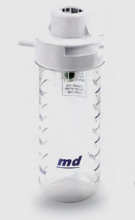 Oxigenatoare - Borcan Aspirație Perete 500CC (500 ml) – Recipient Colectare Secreții, Compatibil Sistem Vacuum Medical