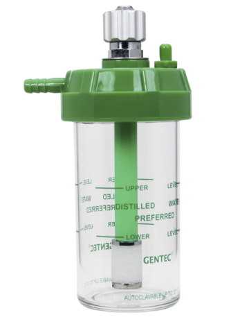 Lampi bactericide - Borcan Barbotor Oxigen – Vas Umidificator pentru Concentrator Oxigen