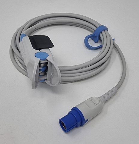 Accesorii monitoare functii vitale - Cablu complet SpO2 Drager Infinity Vista adult tip clește - CORERAY