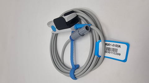 Aspiratoare de fum - Cablu complet - SpO2 Mindray / Edan - adult cleste - 6 pini - 2 linii ghidaj