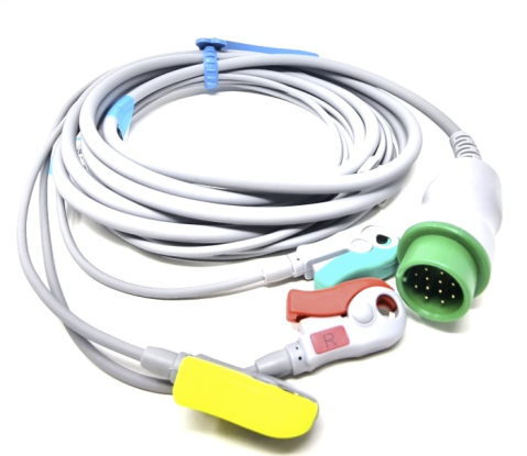 Cablu ECG EKG 5 fire 12 pini Biolight A2 A3 A5 A6 A8 Q3 Q7 V6 [1]