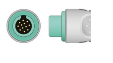 Accesorii monitoare functii vitale - Cablu ECG EKG 5 fire 12 pini Biolight A2 A3 A5 A6 A8 Q3 Q7 V6