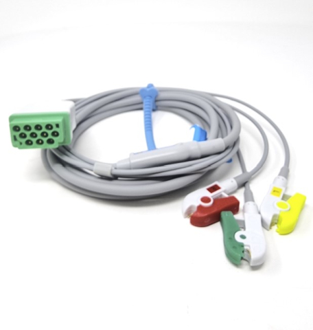 Aparatura medicala - Cablu ECG EKG GE Marquette 11 pini Dash Solar Tram 3 sau 5 fire