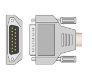 Cabluri EKG (10 fire) - Cablu ECG EKG pacient 10 fire compatibil Edan Mindray Nihon Kohden