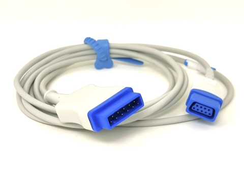 Accesorii monitoare functii vitale - Cablu pentru adaptare senzor pulsoximetru GE Ohmeda TruSignal – CORERAY
