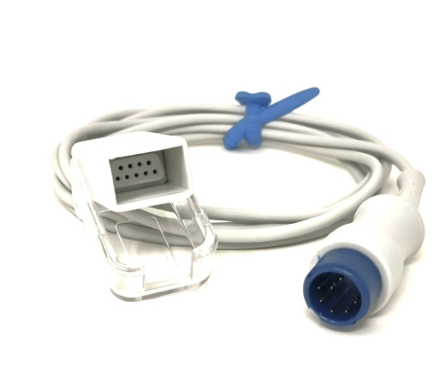 Aparatura medicala - Cablu extensie pentru senzor SpO2 Mindray PM-6800, BeneView T5, T6, T8 si seriile IPM, cu 7 pini. Cablu CORERAY pentru conectarea si prelungirea senzorului SpO2.