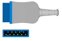 Accesorii monitoare functii vitale - Cablu pentru adaptare senzor pulsoximetru GE Ohmeda TruSignal – CORERAY
