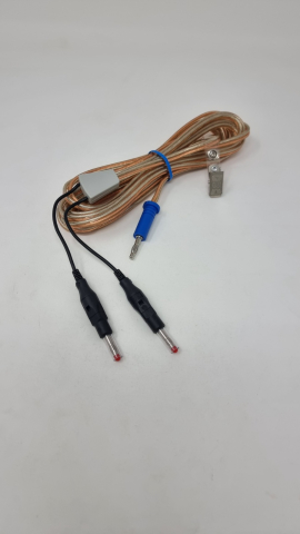 Electrocautere - Cablu reutilizabil FIAB pentru electrod neutru 4 mm