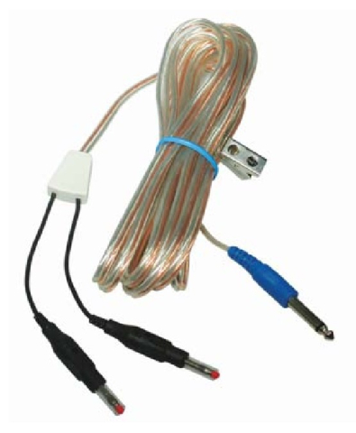 Electrocautere - Cablu reutilizabil FIAB pentru electrod neutru 6.3 mm