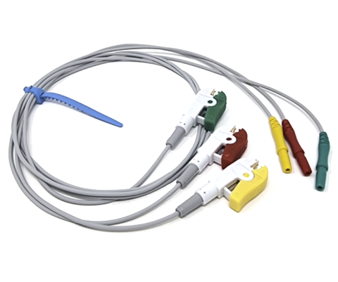Aparatura medicala - cablu-set-fire-ecg-ekg-datascope-ge-philips-spacelabs-curbell-coreray