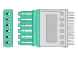 Accesorii monitoare functii vitale - cablu-set-fire-ecg-ekg-siemens-draeger-multimed-plus-infinity-m540-coreray