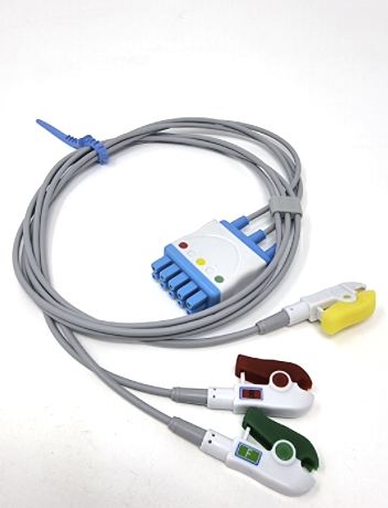 Aparatura medicala - set-3-5-fire-ecg-ekg-cablu-trunchi-ge-marquette-coreray.jpg