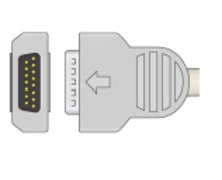 Accesorii monitoare functii vitale - Cablu trunchi ECG EKG GE Marquette MAC 400-1600 15 pini