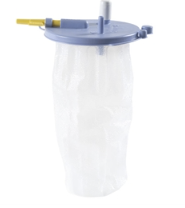 Capac cu punga de unica folosinta colectare secretii de perete- Flovac 1L - CA-MI [1]