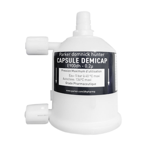 Statii gaze medicinale - Capsula microfiltranta Demicap apa sterila 0,2 microni 60 cicluri cu gat gros