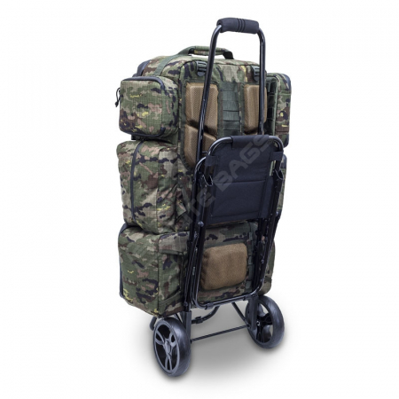 Carucior pliabil pentru rucsac medical Paramedic cu scaun [3]