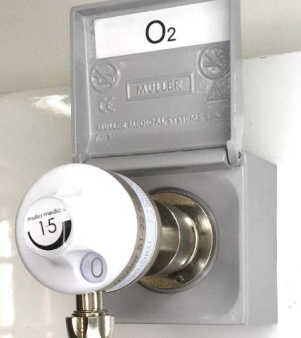 Debitmetru Oxigen Microflux 0-15 L/min cu Cuplă Standard DIN 9/16 [3]