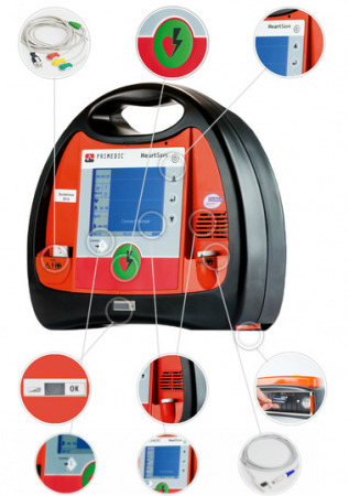 DEFIBRILATOR BIFAZIC PRIMEDIC HEARTSAVE 6 AED M [4]