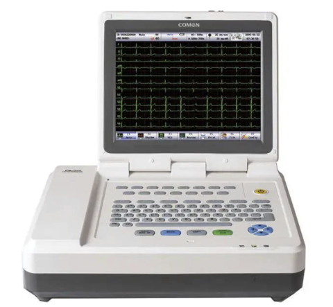 Electrocardiografe - Electrocardiograf CM1200 12 Canale Profesional | ECG 12 Derivații, Diagnostic Cardiac Spitalicesc