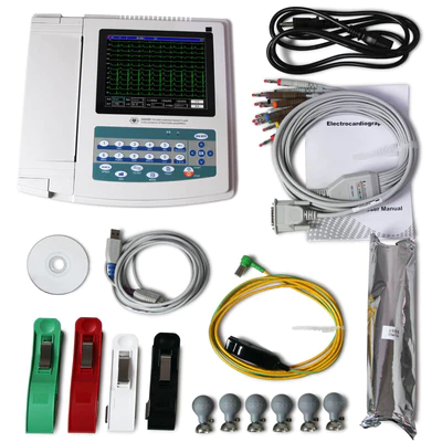 Electrocardiograf portabil 12 canale Contec ECG1200G [13]