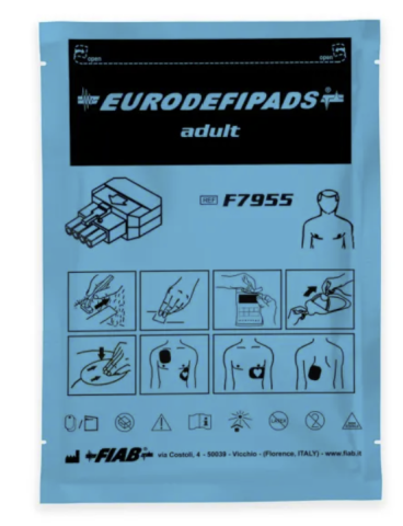 Defibrilare - Electrozi defibrilare adulți unică folosință FIAB compatibili Nihon Kohden Drager Welch Allyn