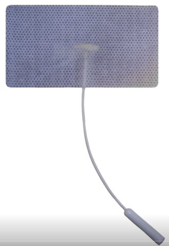 Dopplere - Electrozi gelifiați 45x80 mm cu cablu pentru defibrilator și ECG