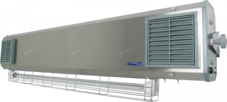 Lampa UV bactericida, cu montare pe perete, model hibrid