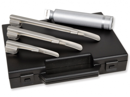 Laringoscop adult GIMA cu 3 lame 1-2-3 Miller - DOCTOR SET [1]