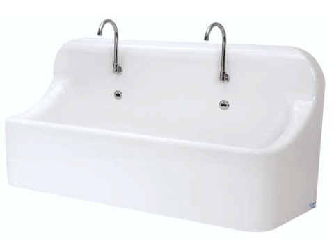 Prefiltre lavoare - Lavoar chirugical cu 2 posturi, cu senzor